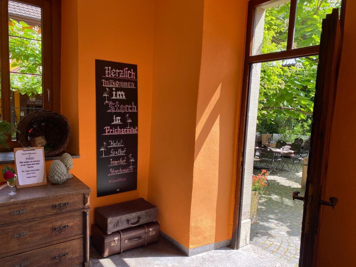 Gasthof Zum Storch Prichsenstadt Luaran gambar