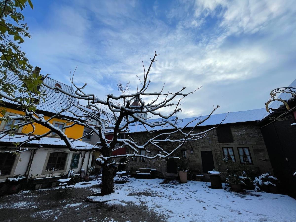 Gasthof Zum Storch Prichsenstadt Luaran gambar